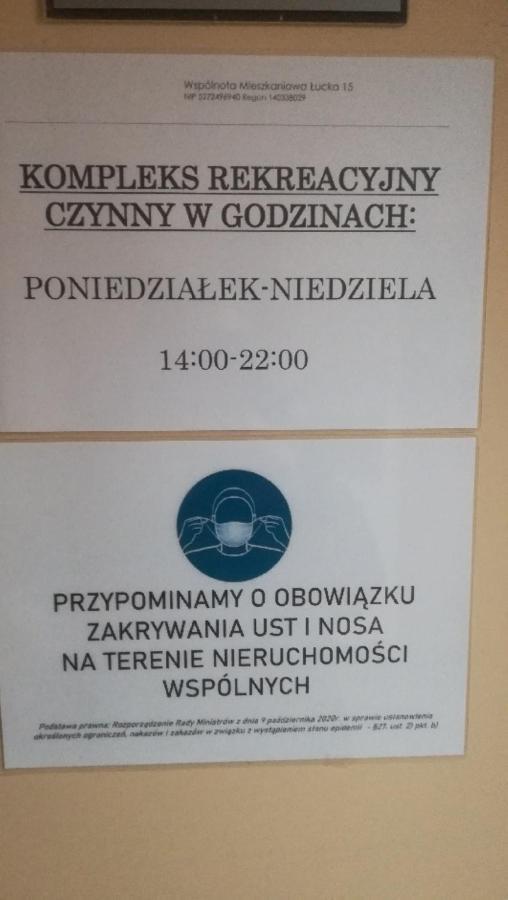 Lucka Superior Z Tarasem Lägenhet Warszawa Exteriör bild
